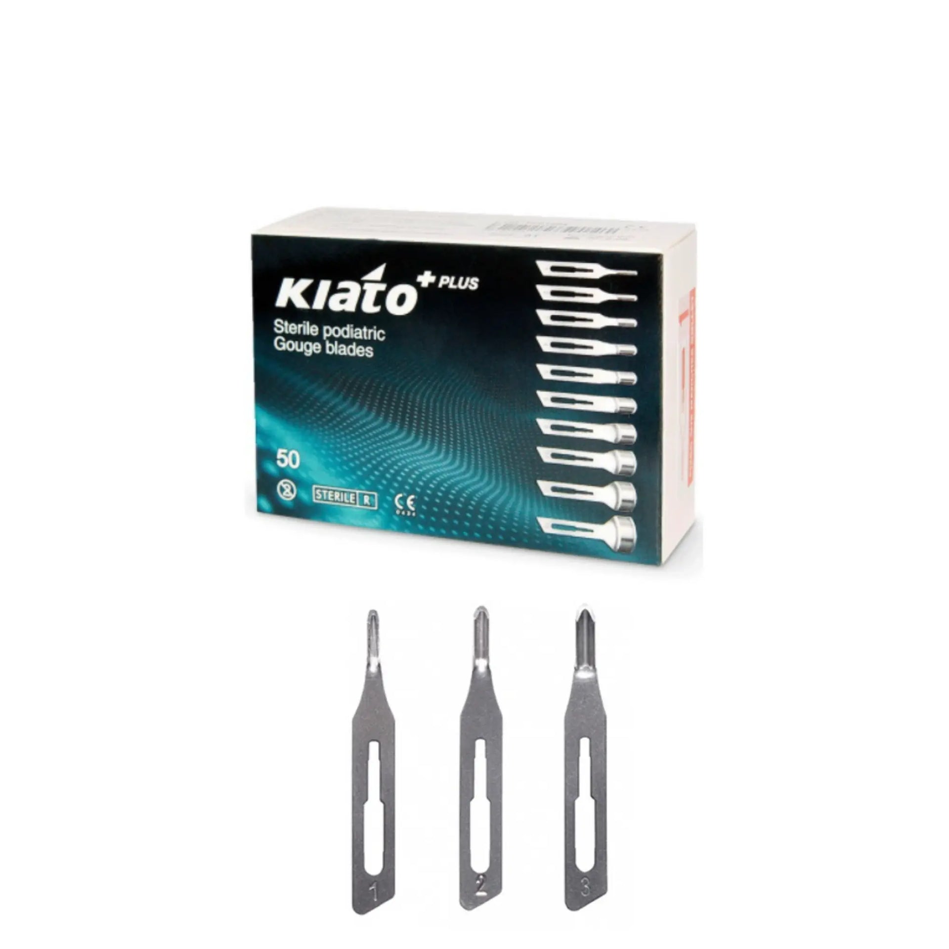 50 lame per sgorbie sterili - Kiato + Diamond
