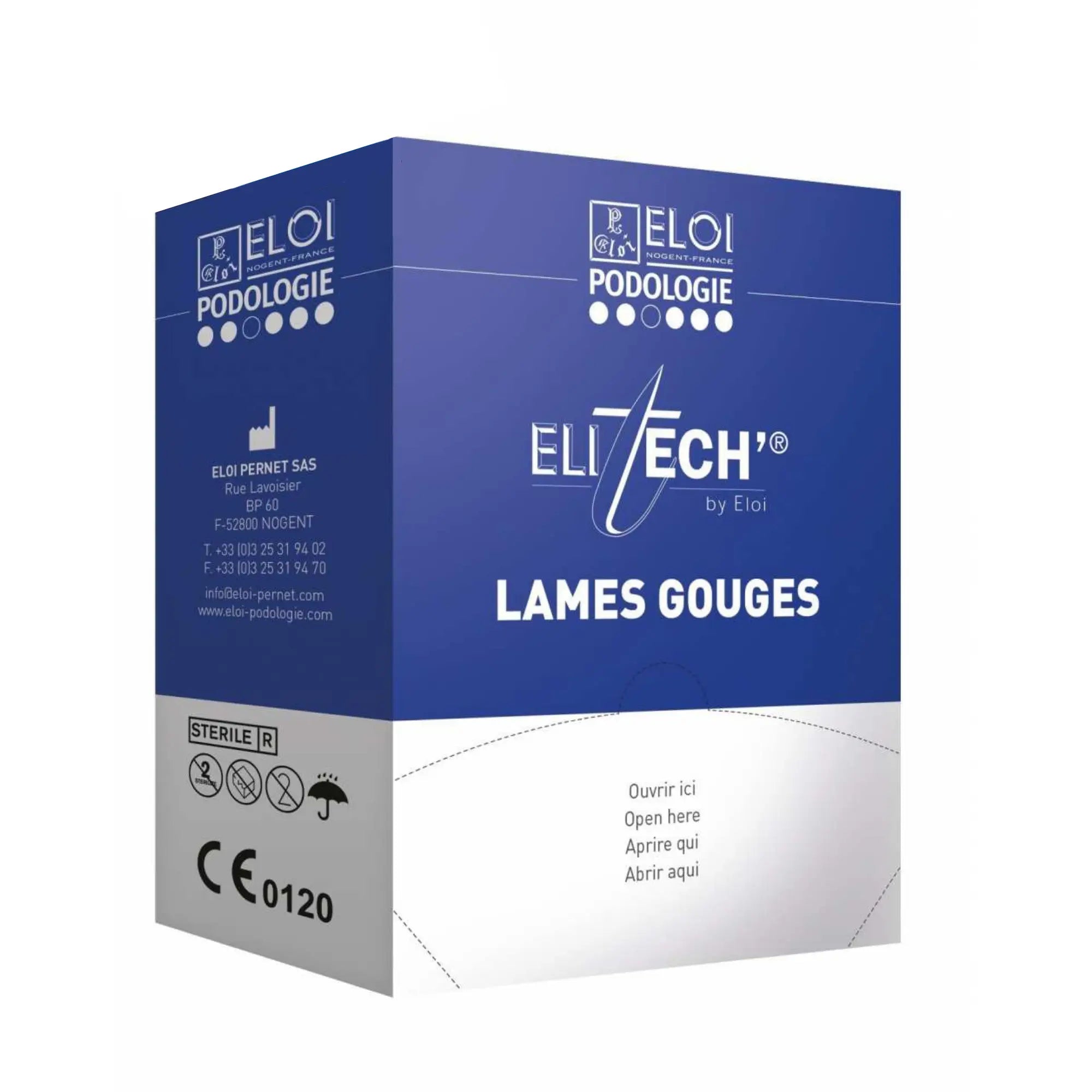 500 lames de gouges N°3 - Elitech by Eloi Eloi Podologie 