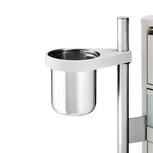 Klassisches Accessoire für den Unit Room – Edelstahl-Mülleimer – Ruck Ruck 