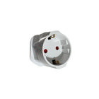 Adapter – Europa-auf-UK-Netzstecker – Weiß