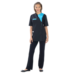 Agathe - Tunika - Kurzarm - Damen - 75 cm Meine Bluse 
