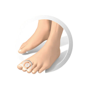 Anneaux en feutre extensibles et auto-adhésifs - Forme ronde - 3 mm / Ø 19 mm - 12 ou 60 pièces - Soulage la pression - Ruck Ruck 