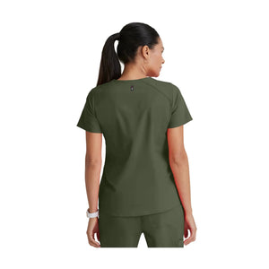 Aura - Tunica con scollo a V - Donna - Grey's Anatomy Stretch Grey's Anatomy 