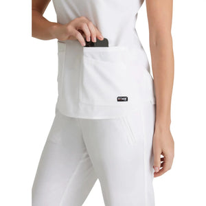 Aura - Tunica con scollo a V - Donna - Grey's Anatomy Stretch Grey's Anatomy 