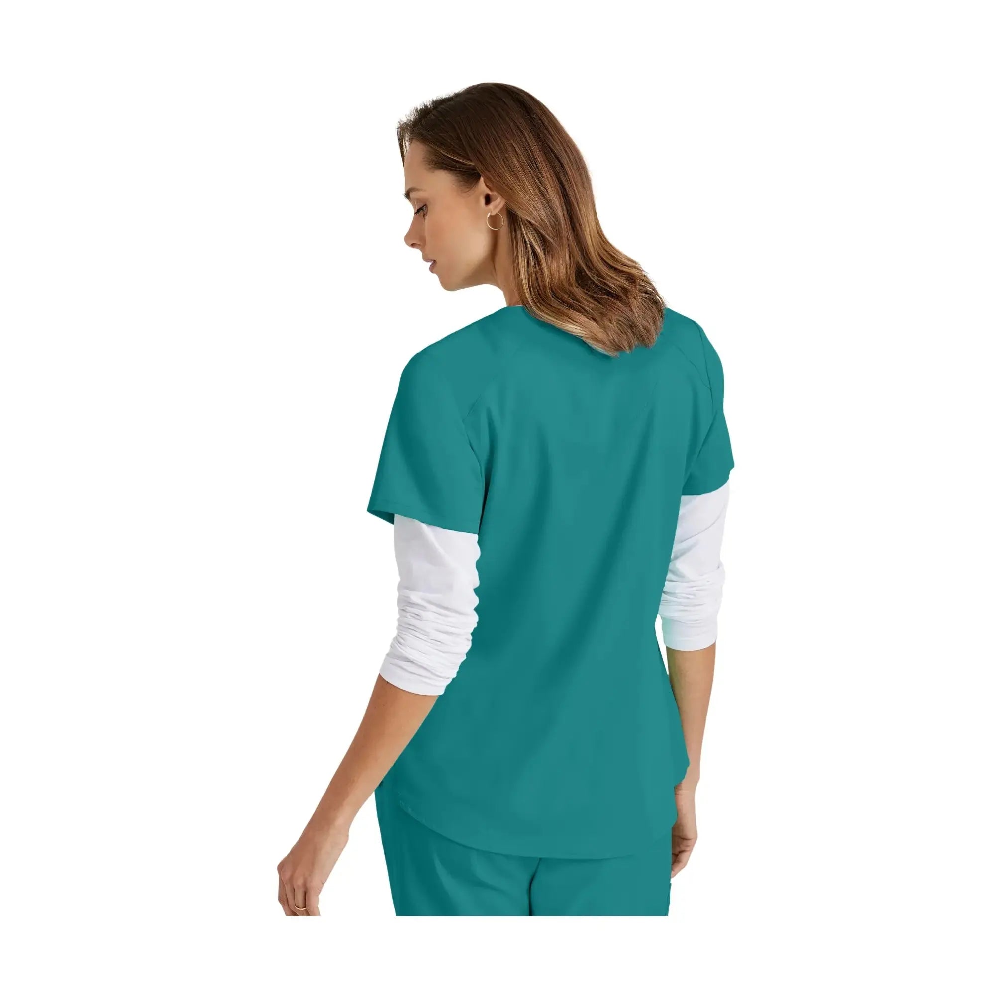 Aura - Tunica con scollo a V - Donna - Grey's Anatomy Stretch Grey's Anatomy 