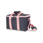 Medizinischer Koffer MULTY – Schultergurt in Grau/Rosa – Elite-Taschen