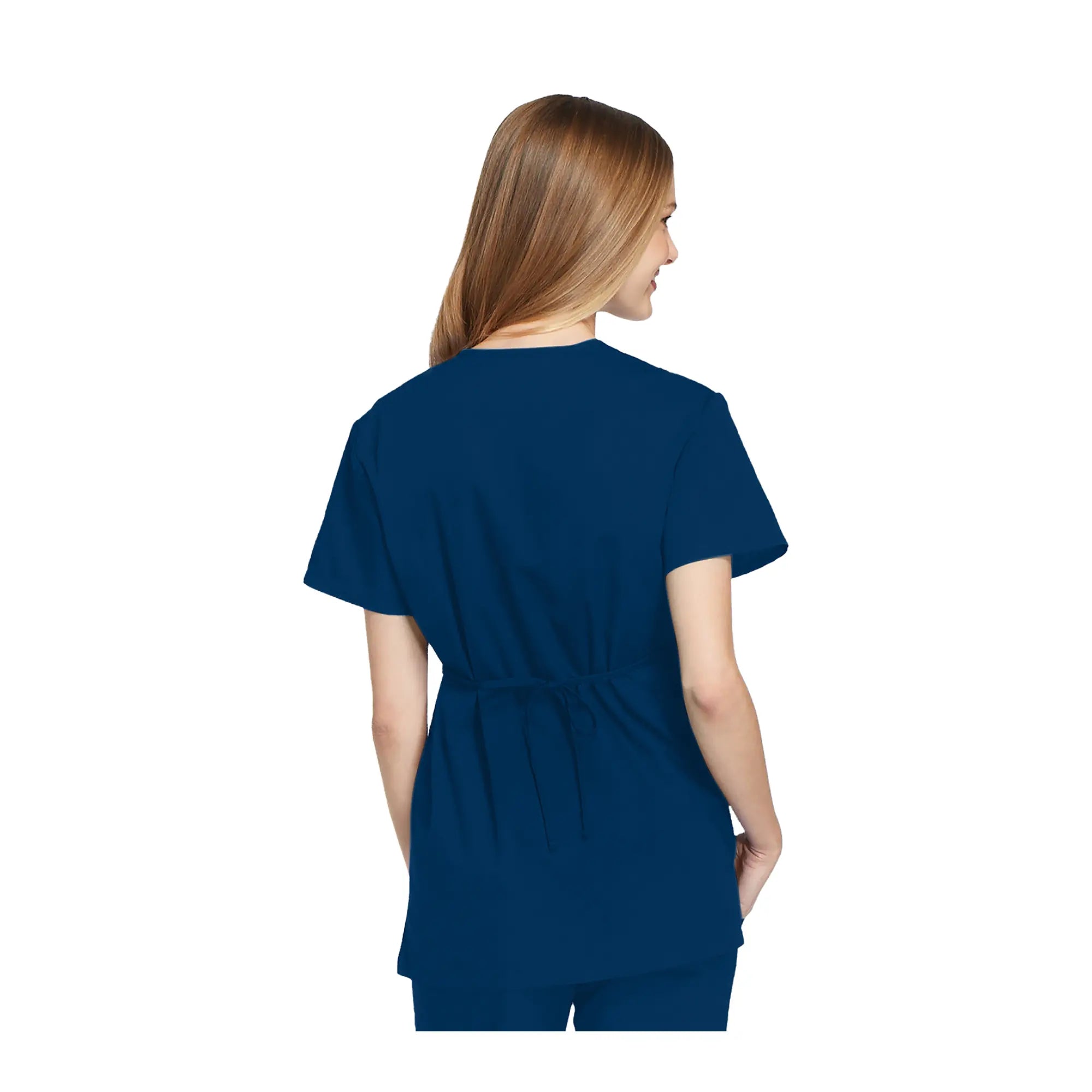 Bayonne – Medizinische Tunika – Wickeleffekt – Kurzarm – Damen – 72 cm – Cherokee Cherokee Authentic Workwear 