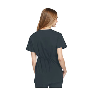 Bayonne – Medizinische Tunika – Wickeleffekt – Kurzarm – Damen – 72 cm – Cherokee Cherokee Authentic Workwear 
