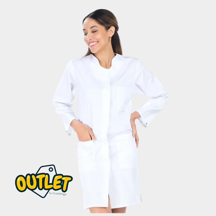 Blouse femme - Taille XL - My Blouse // Fin de série My Podologie  Elsa - sergé blanc