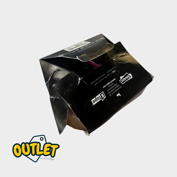 Boîte de 4 rouleaux de Bande adhésive élastique - 5cm x 5m  - 5 couleurs - K-Tape // Défaut K-Tape 