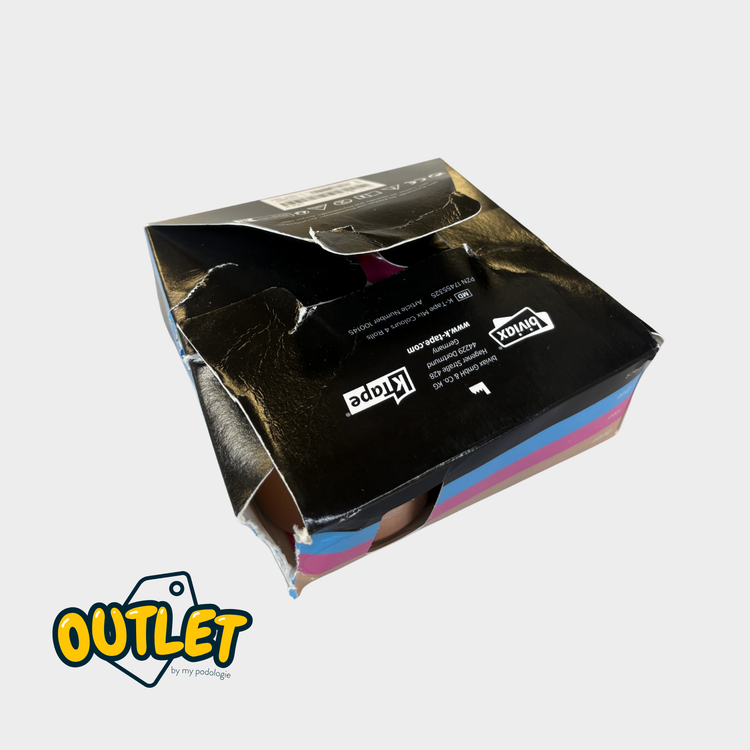 Boîte de 4 rouleaux de Bande adhésive élastique - 5cm x 5m  - 5 couleurs - K-Tape // Défaut K-Tape 