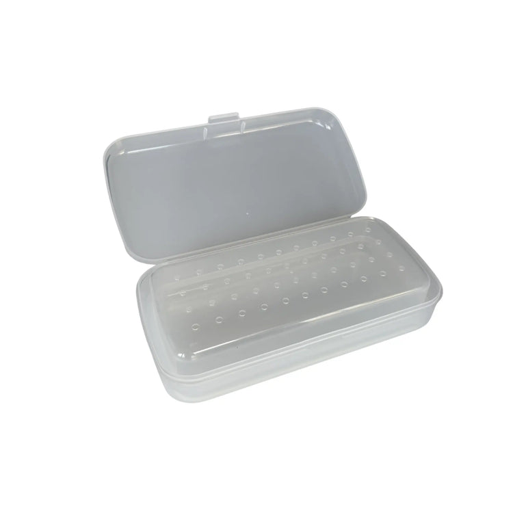 Boite de Rangement Transparente - Fraise - Peut contenir 44 fraises My Podologie 