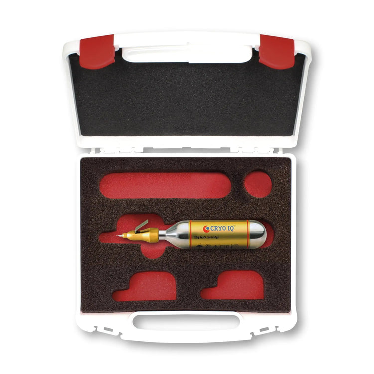 Boîte de rangement pour dispositif DERM Plus - Traitement des verrues - CryoIQ - My Podologie