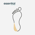 Eckvarus - Bilateraler Valgus in Gummi-Sägemehl - Shore 70-75 - 5 mm - Beutel mit 5 Paaren = 10 Elementen - Beige