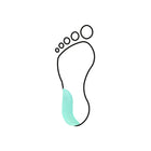 Cuneo varo-valgo - 8 mm - Shore 30-35 - Verde