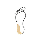 Varus-Valgus-Keil – 8 mm – Shore 70–75 – Beige