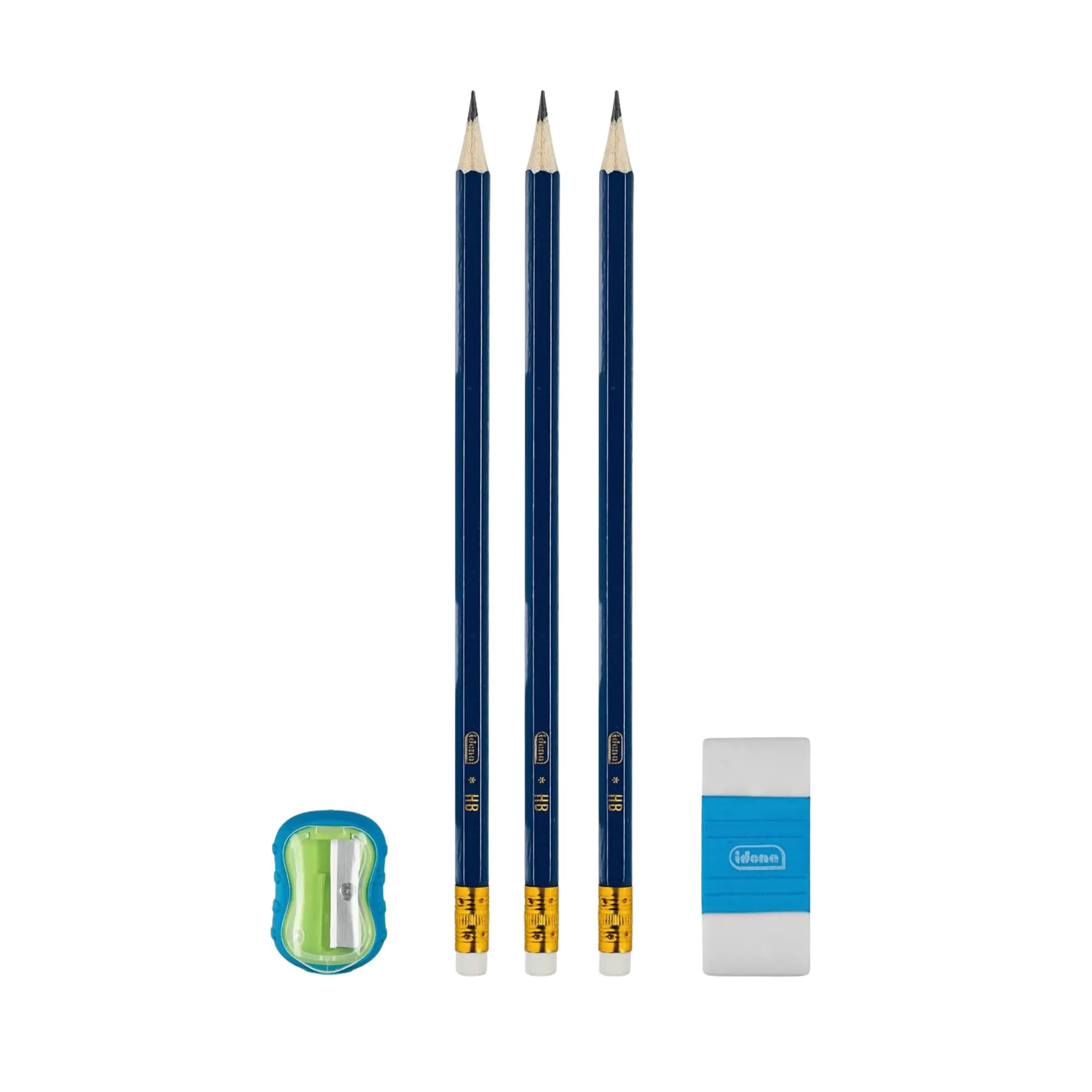 Crayons à papier avec gomme et taille crayon - 5 pièces - BIC My Podologie 