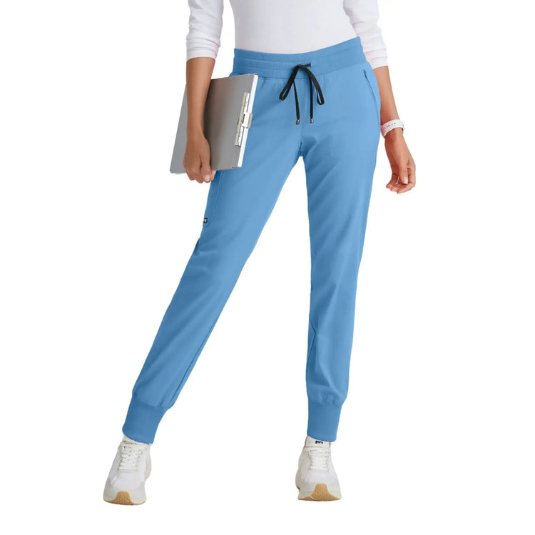 Eden – Jogging mit Kordelzug – Damen – Grey’s Anatomy Stretch Grey’s Anatomy  Sky Blue / XL