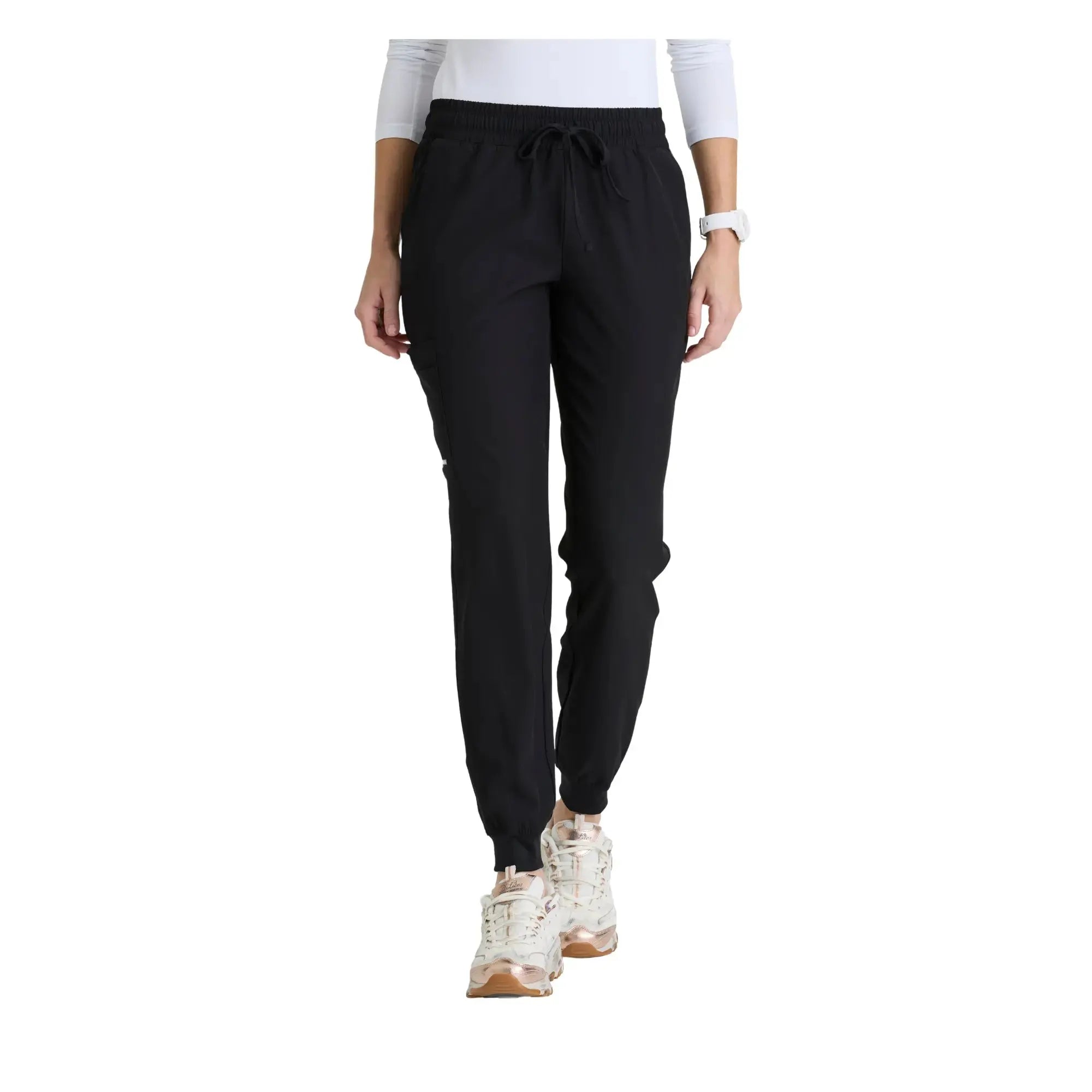 Elym - Jogging with drawstring - Women - Skechers SKECHERS  Black / XL