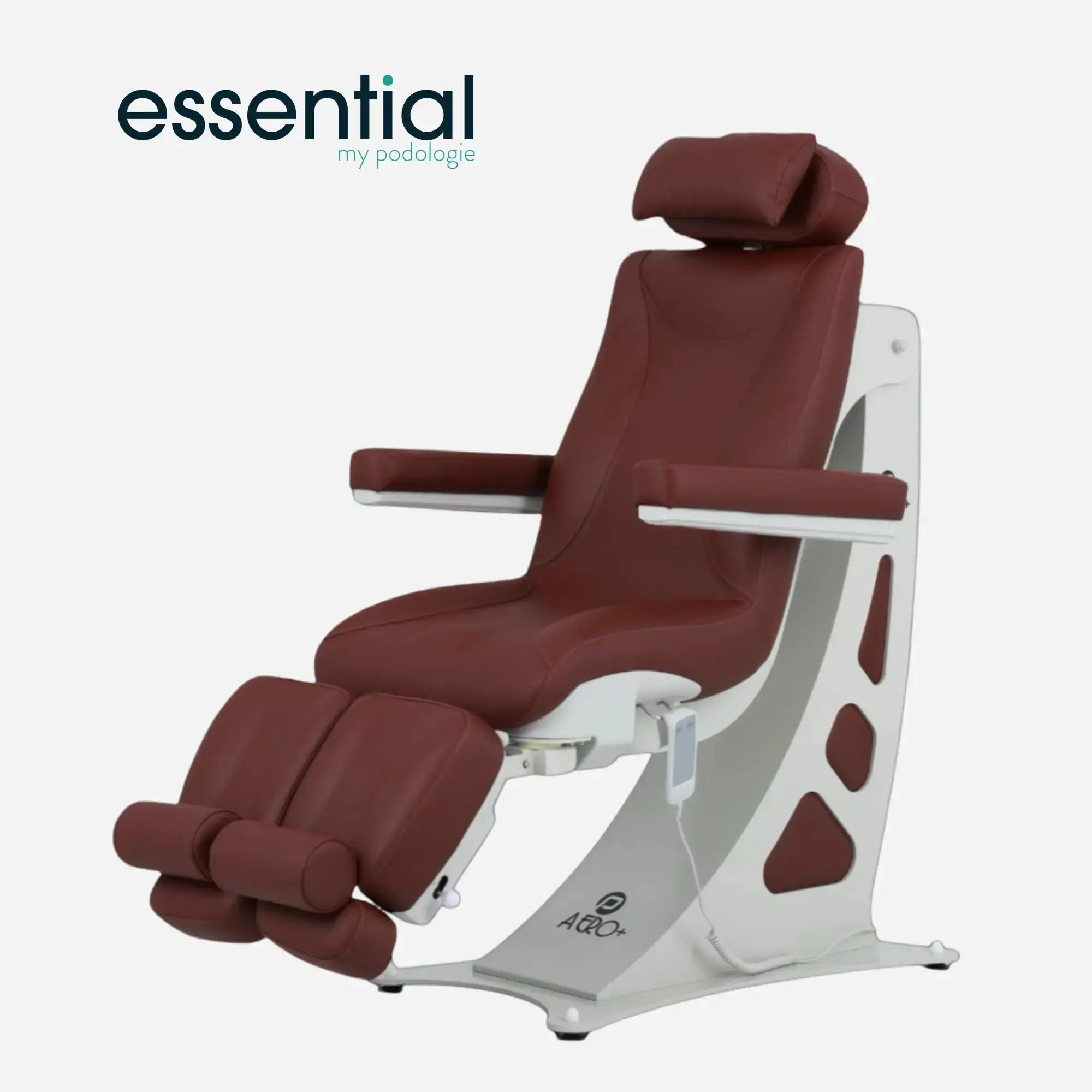 Poltrona pedicure elettrica - Essential di My Podologie Essential  Rosso bordeaux