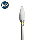 Macina in ceramica - Denti a croce molto fini - Forma ovoidale - 6 mm