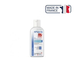 HPderm - Gel hydroalcoolique - Désinfection par friction - plusieurs contenances Laboratoire Sorifa  Flacon 100 ml