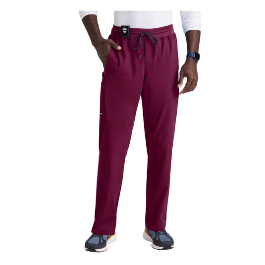 Hudson - Pantaloni medicali pesanti - Uomo - Grey's Anatomy Stretch Grey's Anatomy Borgogna / XL