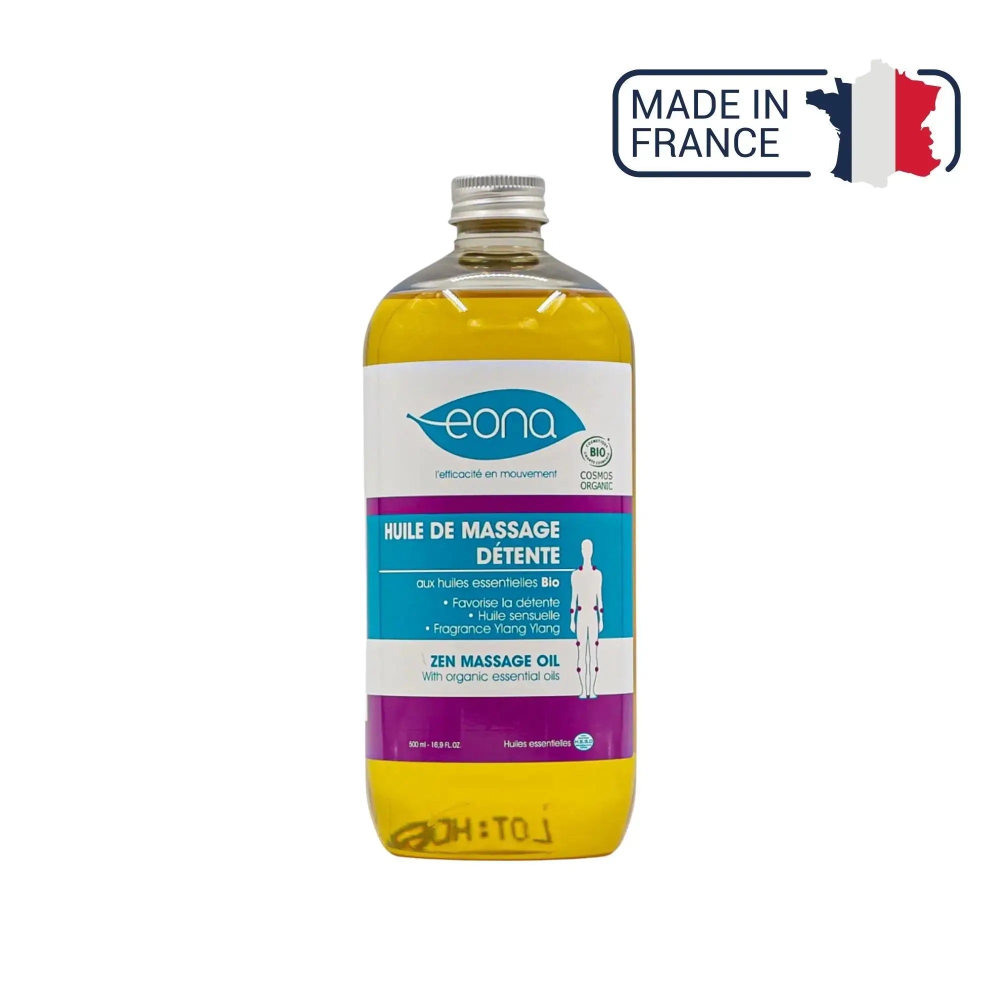 Olio da massaggio - Rilassamento - Biologico - 2 capacità - Eona Eona 