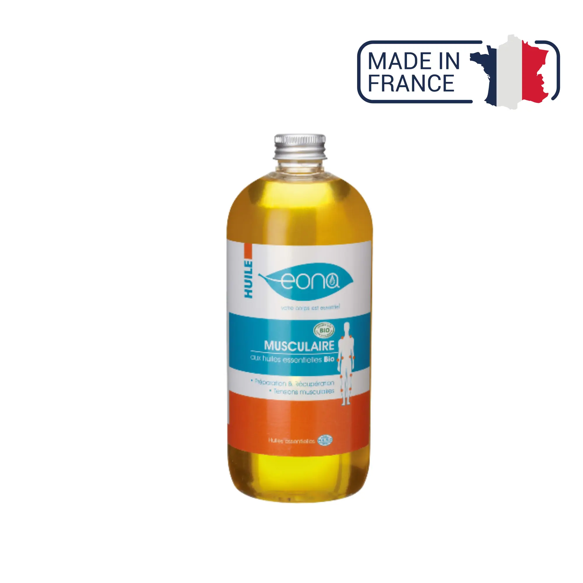 Huile de massage - Musculaire - Bio - 2 contenances - Eona Eona  500 ml
