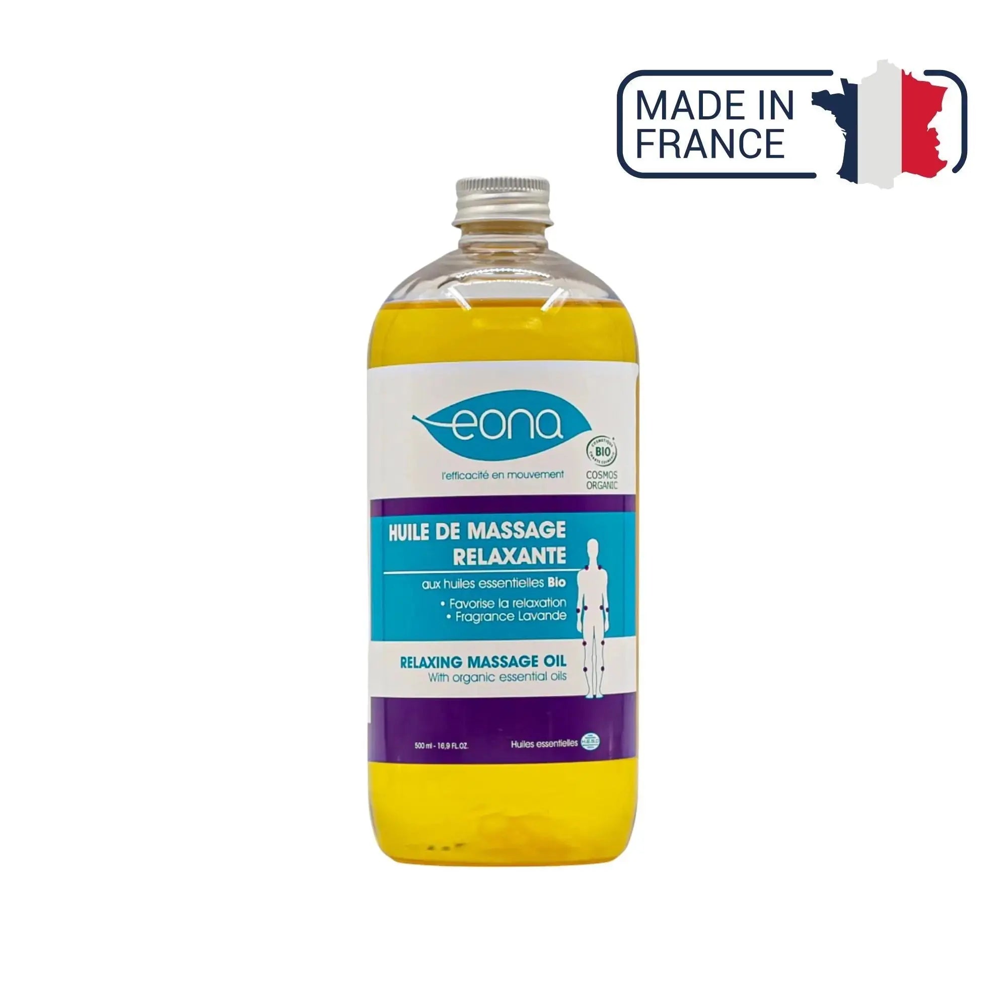 Olio da massaggio - Rilassante - Biologico - 2 capacità - Eona Eona 