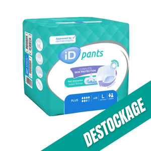 ID Pants - Slip Absorbants - Tailles & Absorptions Variées // Destockage - My Médical