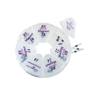 B/S-Magnetlaschen-Set – Sortiment mit 60 Laschen – Breite 3 mm – B/S-Spange