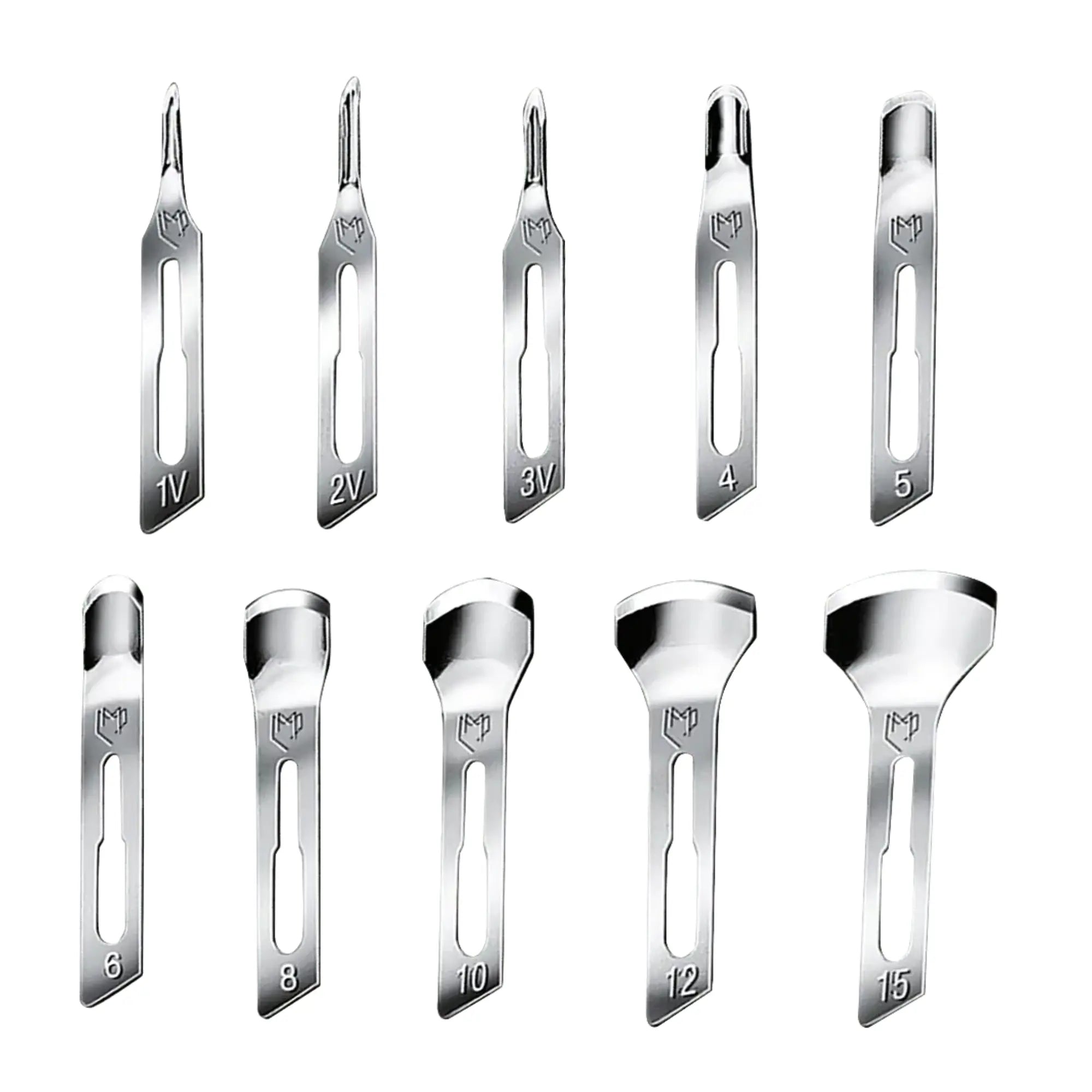 Lames de burin creuses Medi  - 20 pièces - Ruck Madimedic 