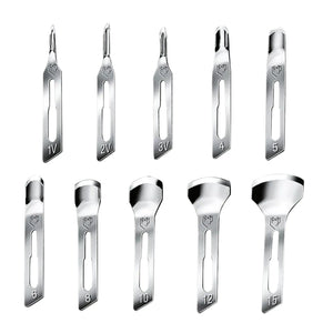 Lames de burin creuses Medi  - 20 pièces - Ruck Madimedic 