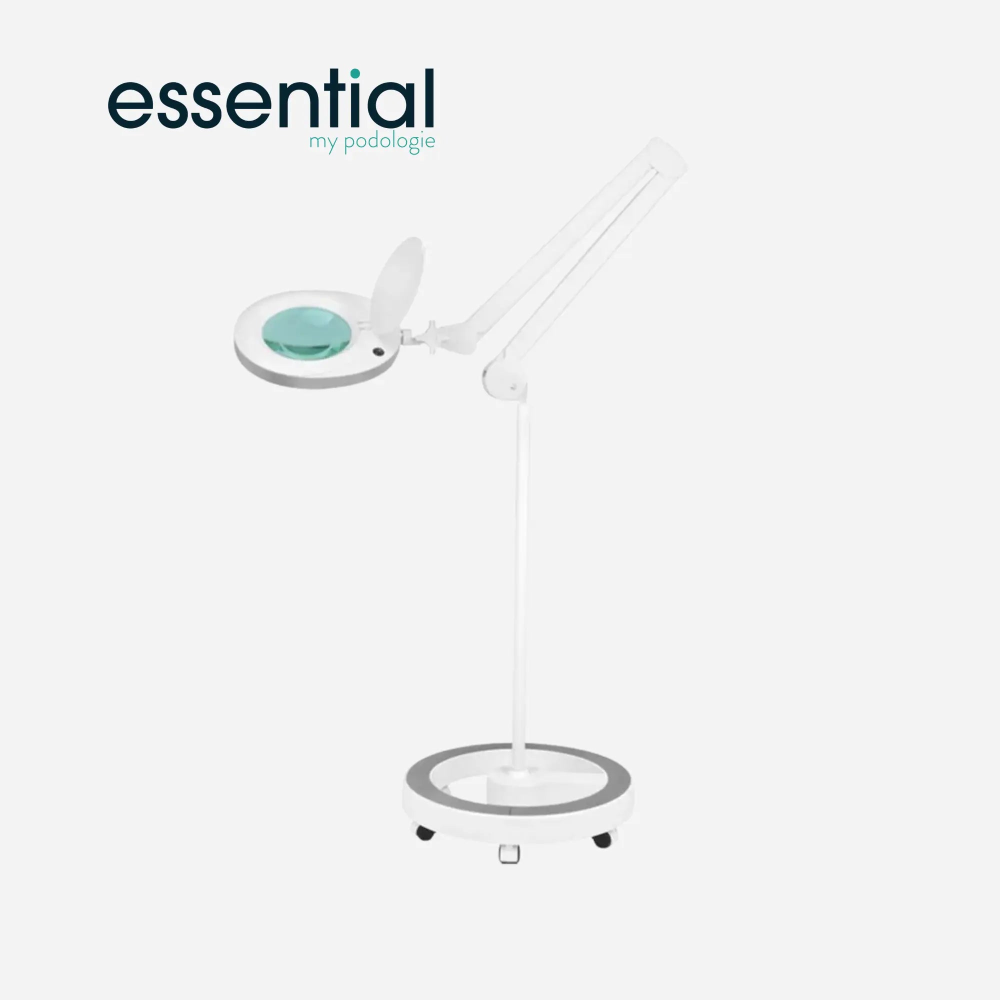 Lampe loupe Elegante 6025 avec trépied - Blanc ou noir - Essential by My Podologie Essential 