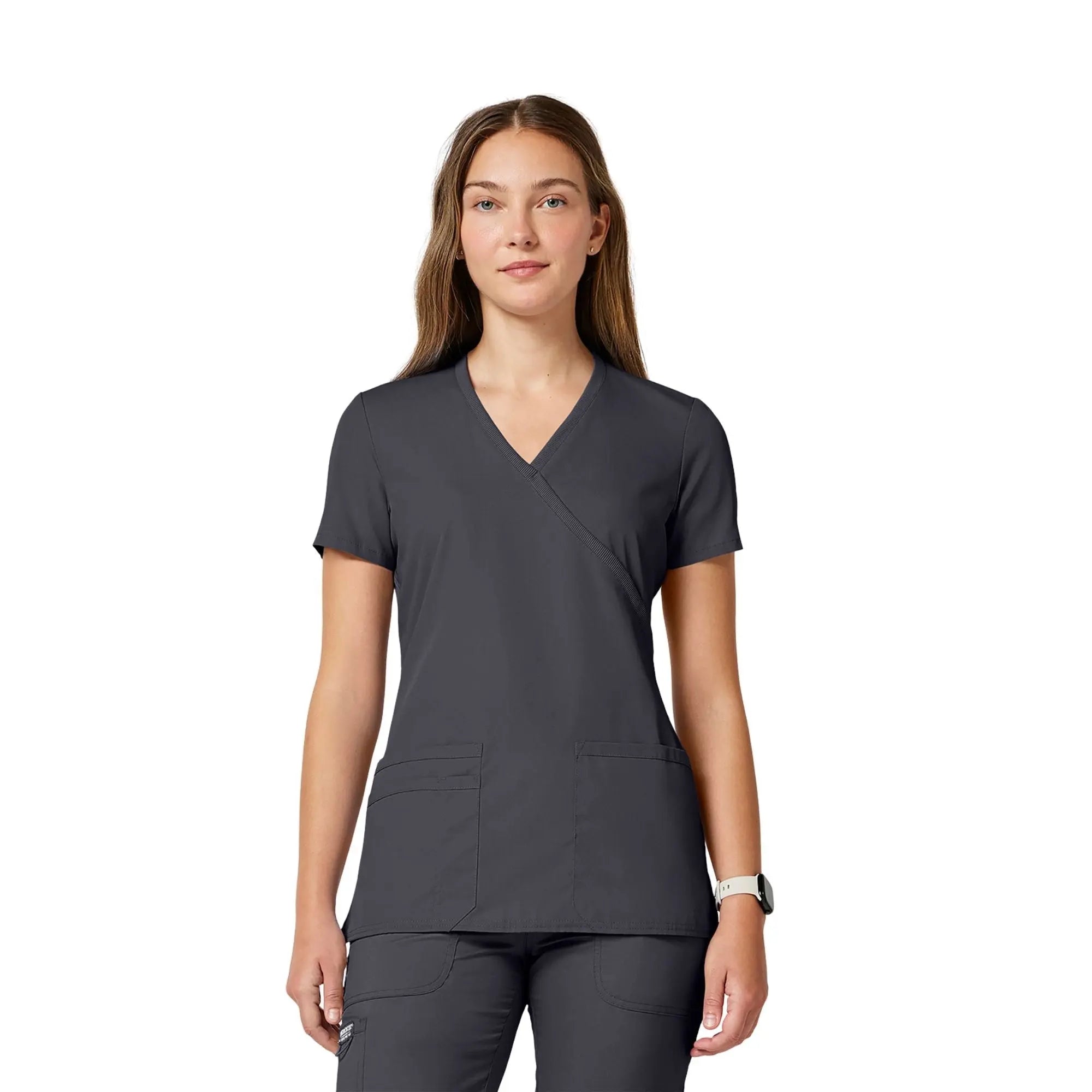 Limoges - Tunique médicale - Effet cache-coeur  - Manches courtes - Femme - Cherokee Cherokee Authentic Workwear 