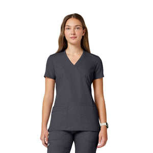 Limoges - Tunique médicale - Effet cache-coeur  - Manches courtes - Femme - Cherokee Cherokee Authentic Workwear 