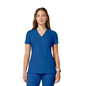 Limoges - Tunique médicale - Effet cache-coeur  - Manches courtes - Femme - Cherokee Cherokee Authentic Workwear 