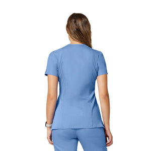 Limoges - Tunique médicale - Effet cache-coeur  - Manches courtes - Femme - Cherokee Cherokee Authentic Workwear 