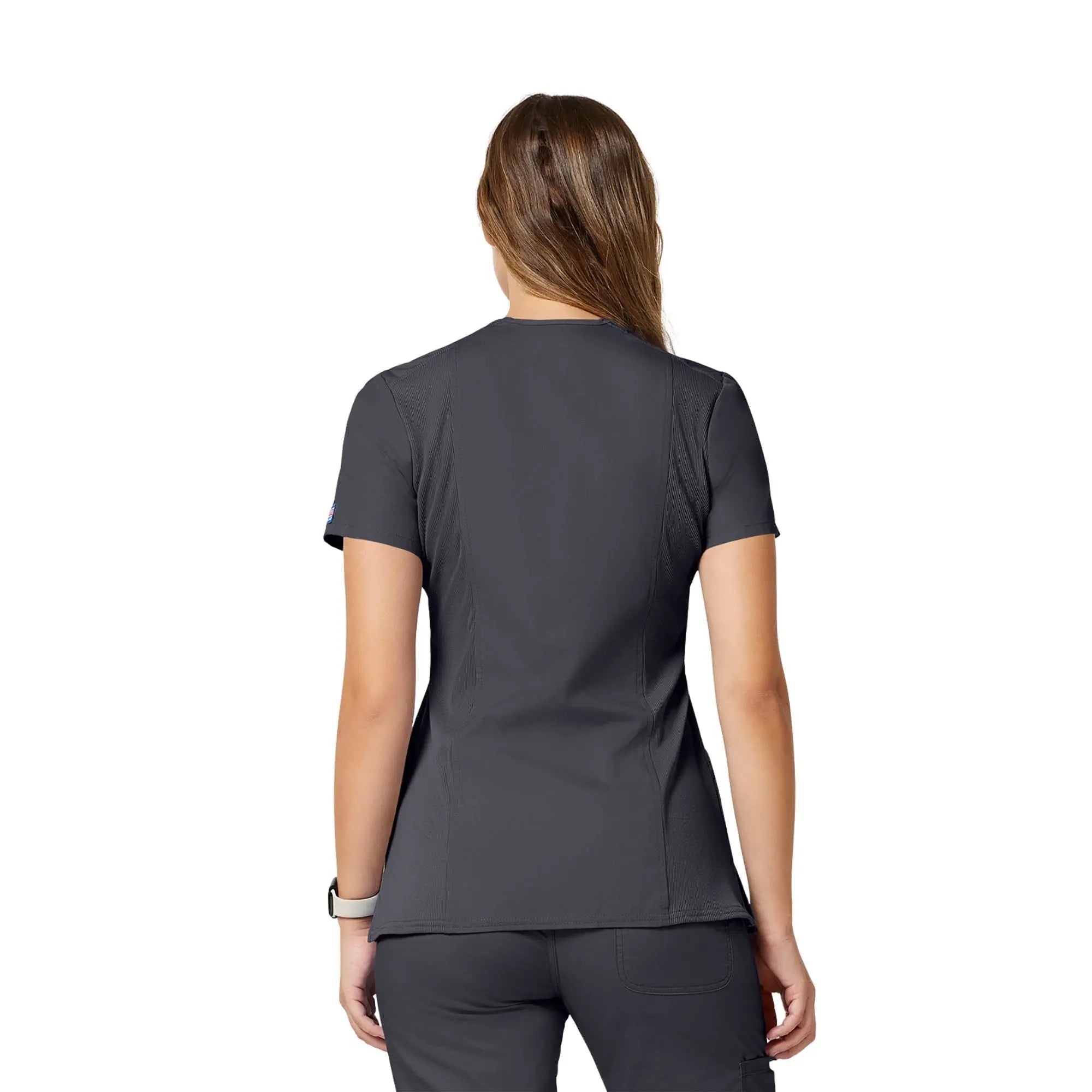 Limoges - Tunique médicale - Effet cache-coeur  - Manches courtes - Femme - Cherokee Cherokee Authentic Workwear 