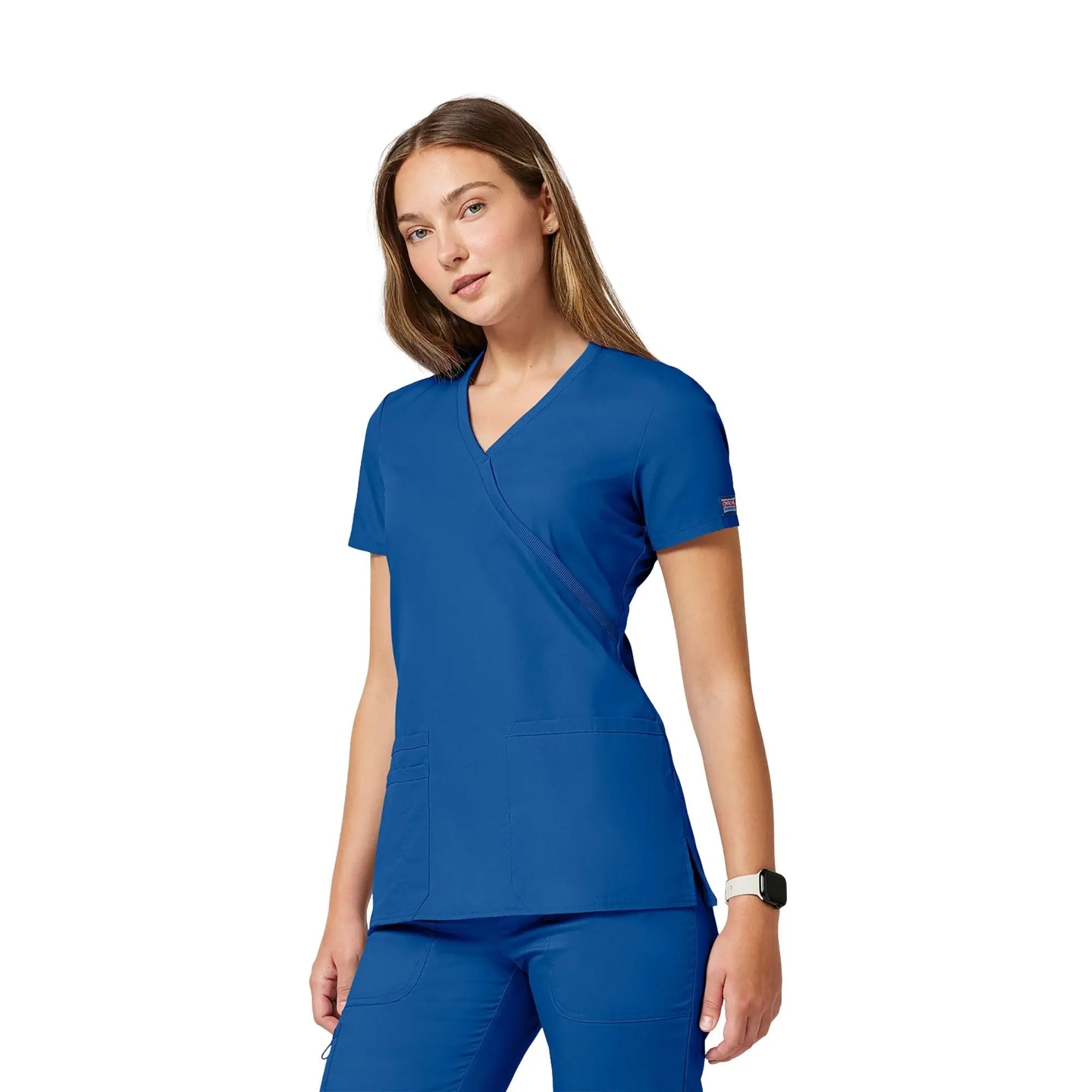 Limoges - Tunique médicale - Effet cache-coeur  - Manches courtes - Femme - Cherokee Cherokee Authentic Workwear 