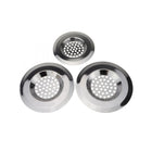 Satz Spülbeckenfilter aus Metall, um den Verlust von Erdbeeren zu verhindern
