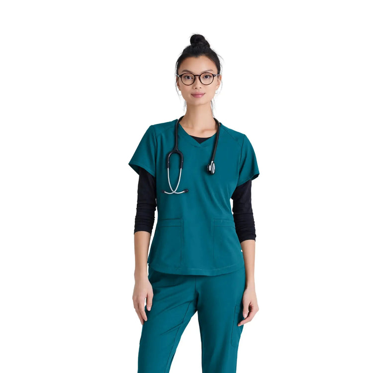 Luma – Tunika mit V-Ausschnitt – Damen – Grey’s Anatomy Evolve Grey’s Anatomy 