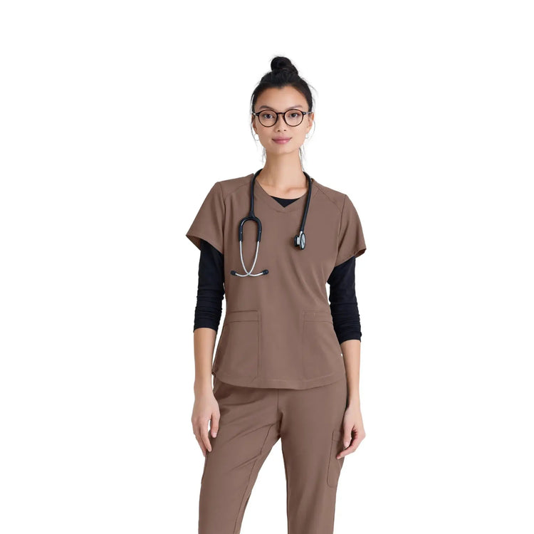 Luma – Tunika mit V-Ausschnitt – Damen – Grey’s Anatomy Evolve Grey’s Anatomy 