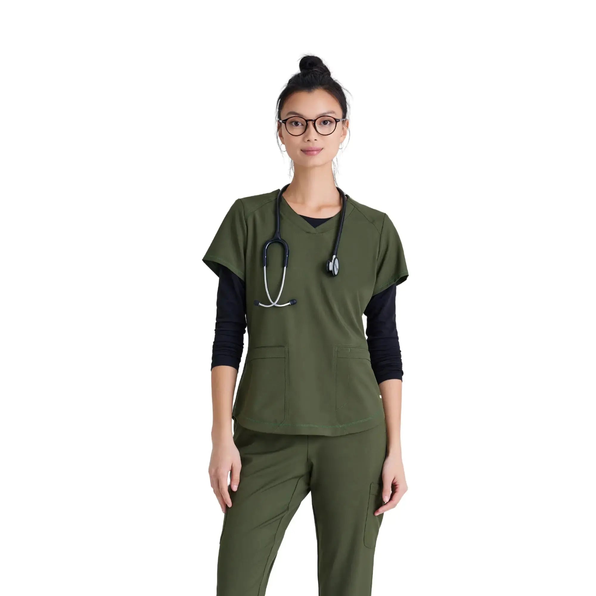 Luma – Tunika mit V-Ausschnitt – Damen – Grey’s Anatomy Evolve Grey’s Anatomy 