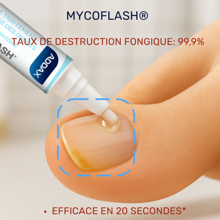 MYCOFLASH® Stylo - Traitement Mycoses des ongles - 4 ml - Laboratoire Addax Laboratoire Addax 