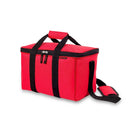 Medizinischer Koffer MULTY – Schultergurt rot/schwarz – Elite-Taschen