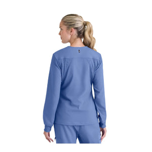 Mila - Round neck medical jacket - Women - Grey’s Anatomy Stretch Grey’s Anatomy 