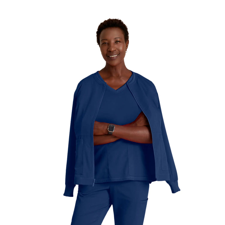 Millie - Veste médicale Zip - Femme - Grey’s Anatomy Stretch Grey’s Anatomy 