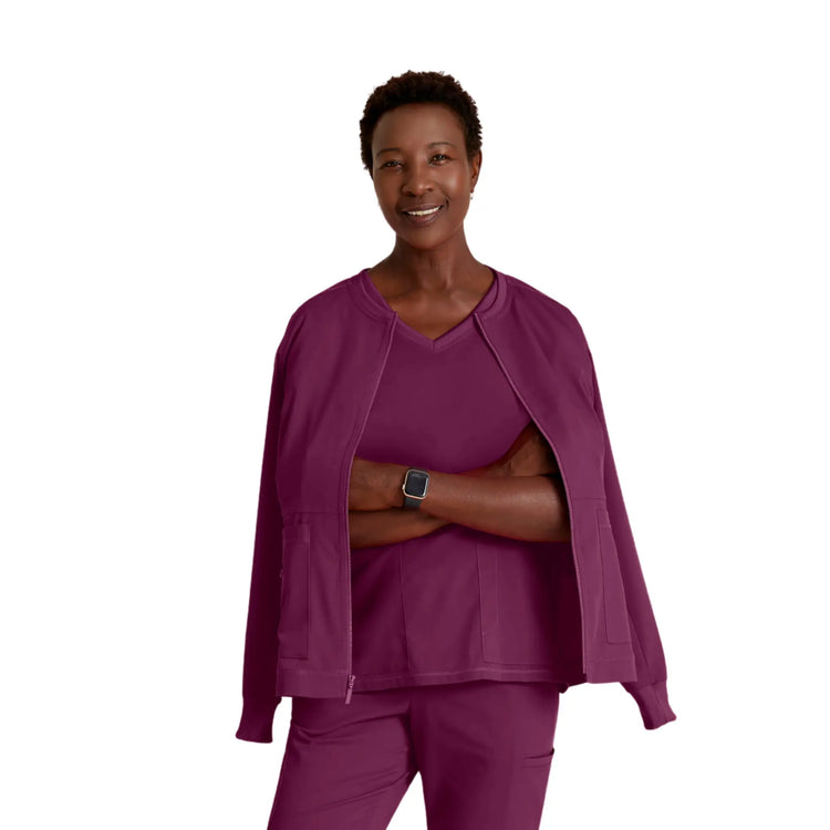 Millie - Veste médicale Zip - Femme - Grey’s Anatomy Stretch Grey’s Anatomy 